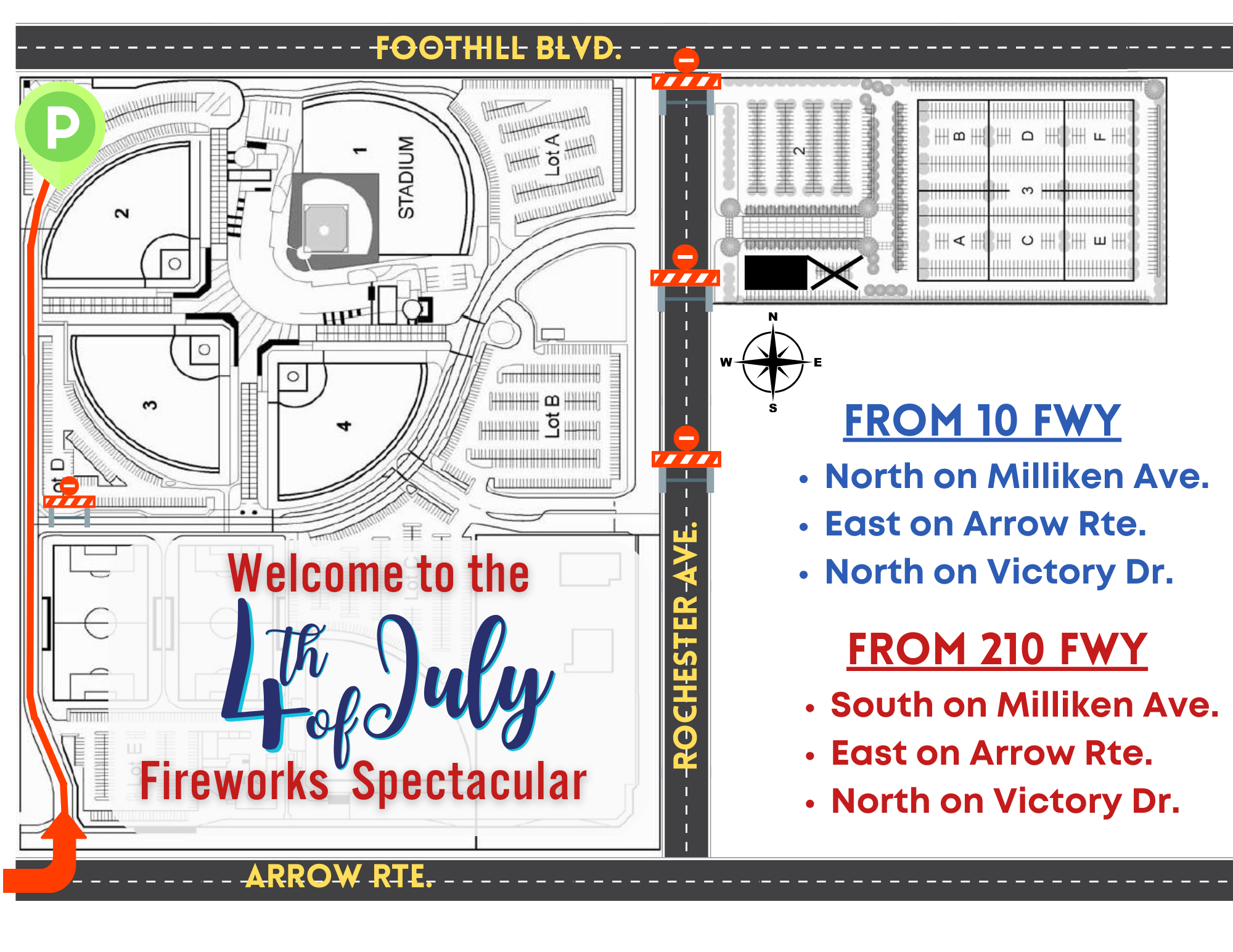 4th of July Site Map2