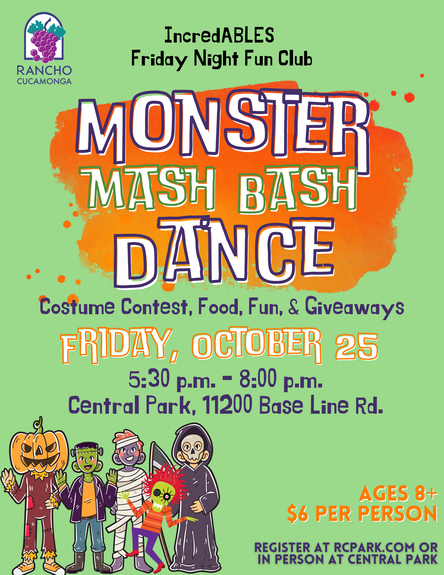 Monster mash Bash Dance