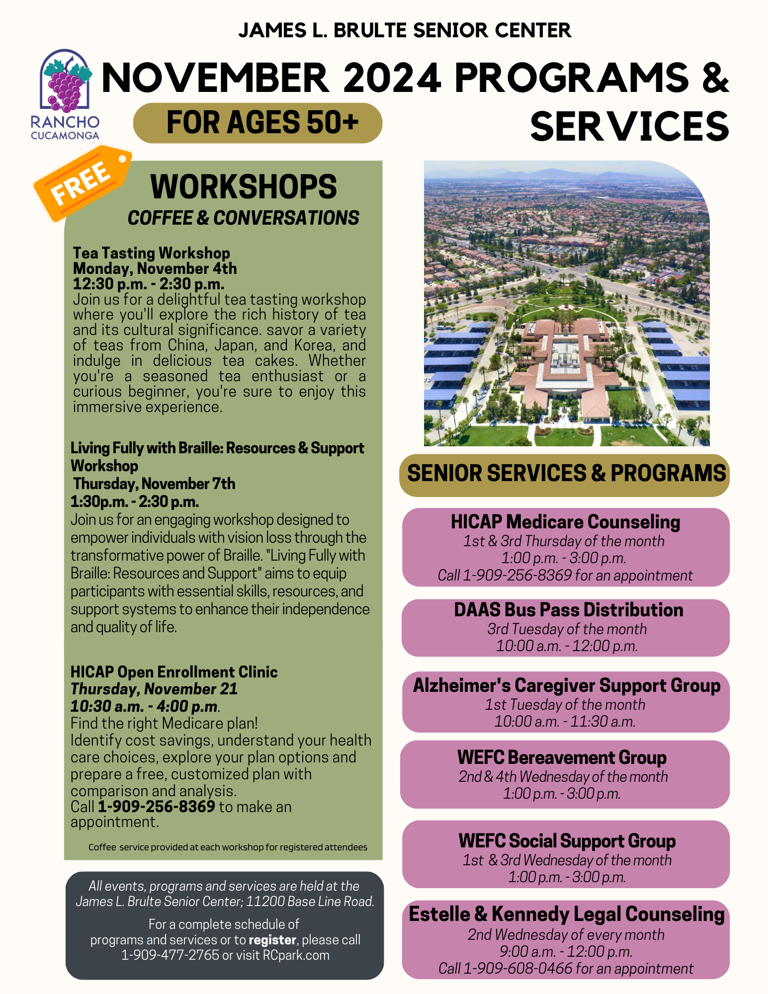 Nov 2024 senior programs and services