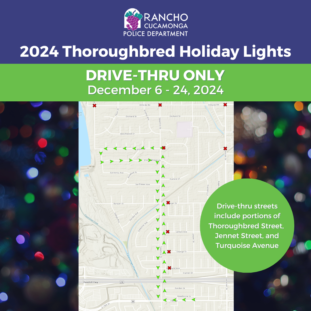 2024 Holiday Lights map