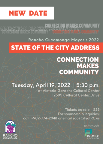 2022 Mayor's State of the City Address | City of Rancho Cucamonga