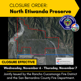 North Etiwanda Closure